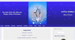 Desktop Screenshot of littlepebble.org