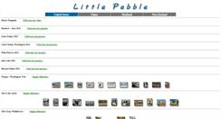 Desktop Screenshot of littlepebble.com